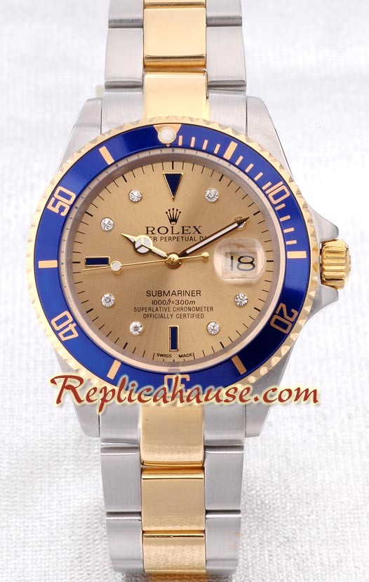 Rolex Réplica Submariner-Two-tone