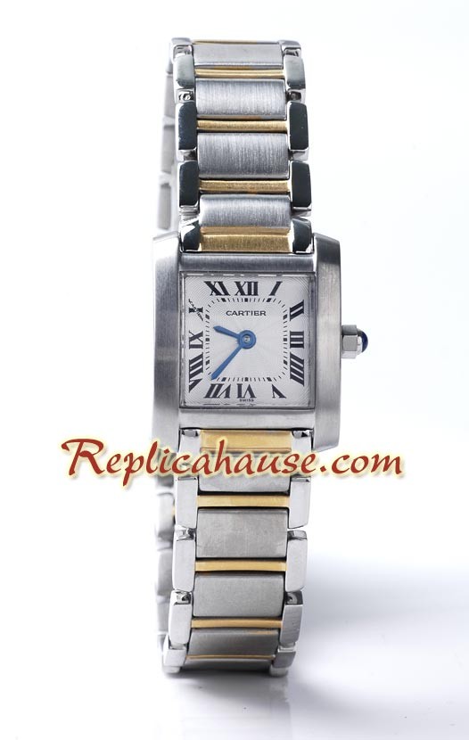 Cartier Tank Francaise Reloj de Dama