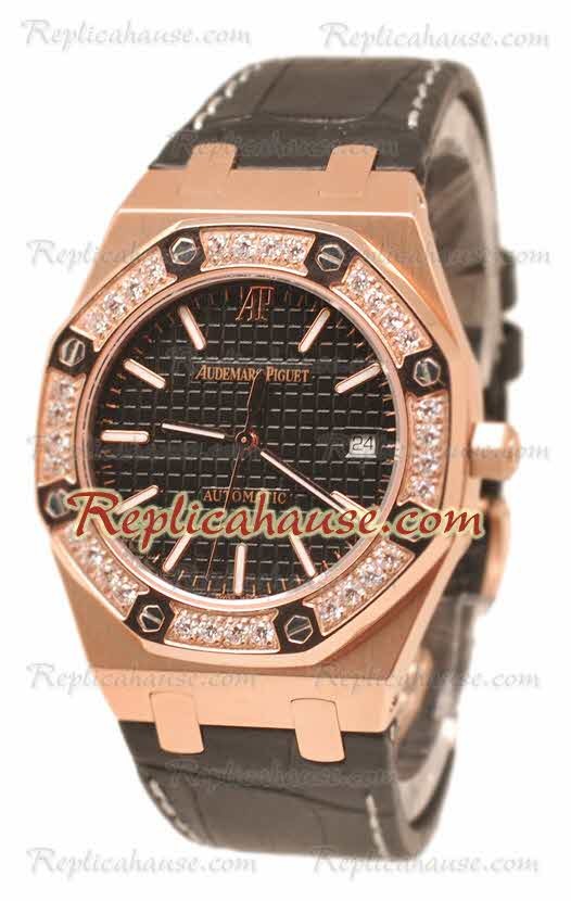 Audemars Piguet Royal Oak Oro Rosa 18K Reloj Suizo