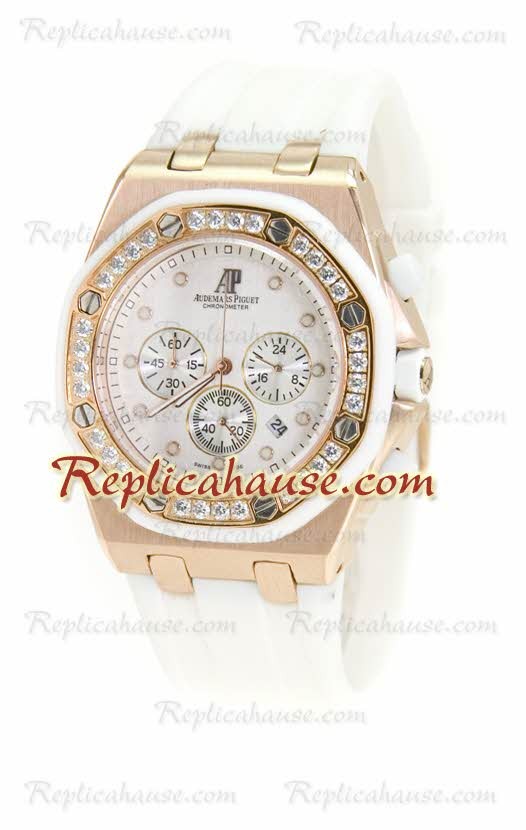 Audemars Piguet Offshore Reloj Suizo in Correa de Goma