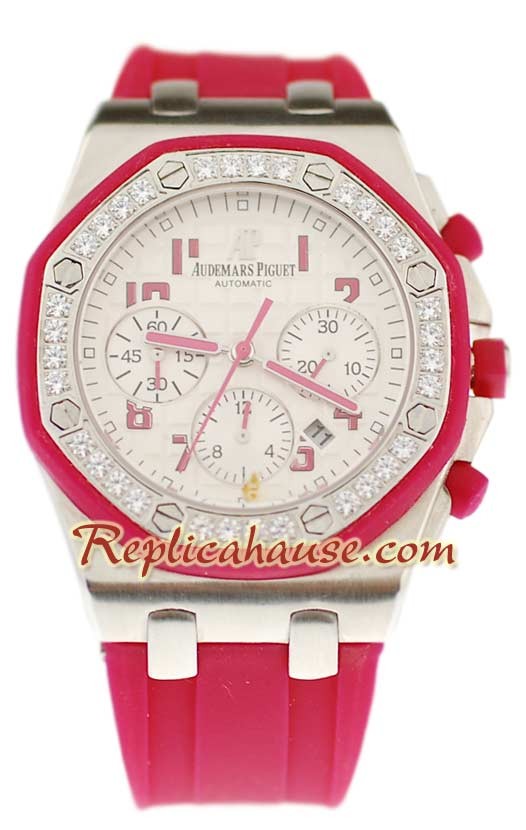 Reloj Audemars Piguet Royal Oak Offshore Bisel Suizo con Diamantes