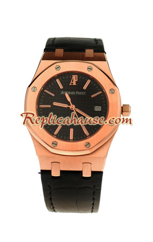 Reloj Audemars Piguet Royal Oak Automático cen el dial Negro