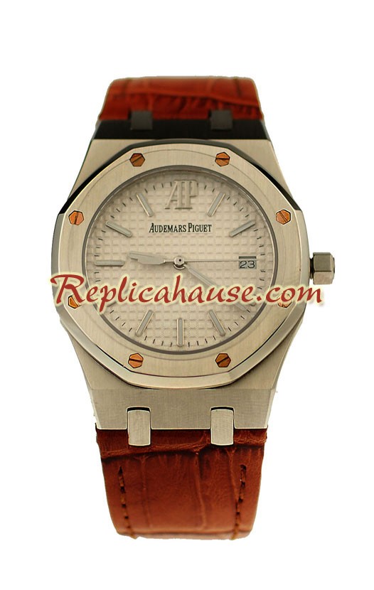 Reloj Suizo Audemars Piguet Royal Oak Correa Marrón