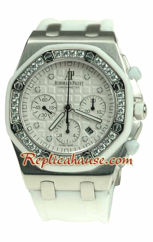 Audemars Piguet Offshore Reloj Suizo cen el dial Blanco