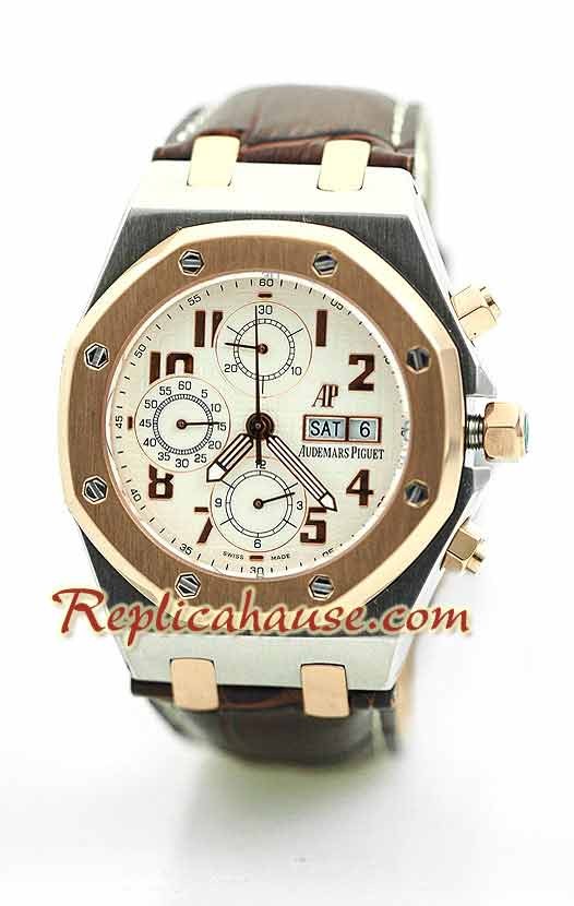 Reloj Audemars Piguet Royal Oak City Sails Suizo chapado en oro
