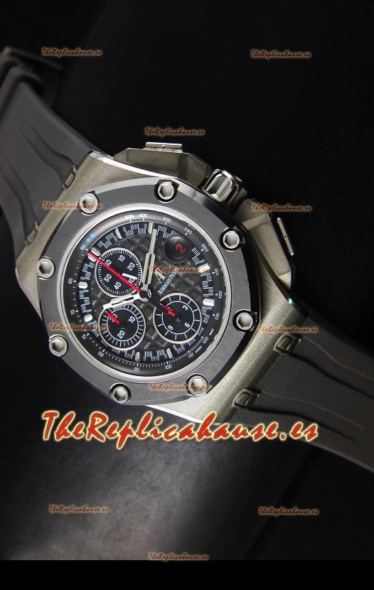 Audemars Piguet Royal Oak Offshore Reloj en Titanio Michael Schumacher - Movimiento 3126 Última 1:1