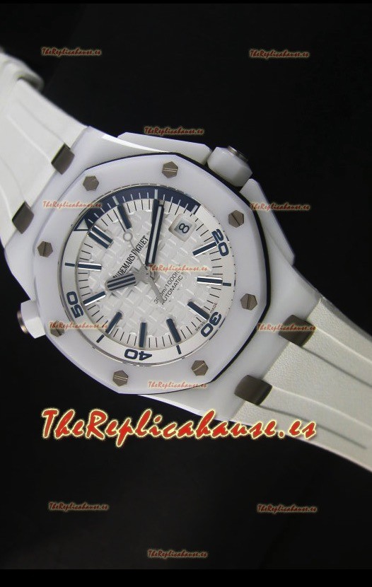 Audemars Piguet Royal Oak Offshore Reloj Suizo para Buzos Scuba en Cerámica Réplica Última 1:1 Movimiento 3120