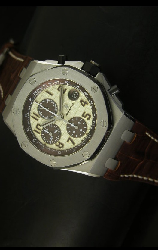 Audemars Piguet Royal Oak Offshore Edición Safari Color Blanco - Ultima Edición Escala 1:1