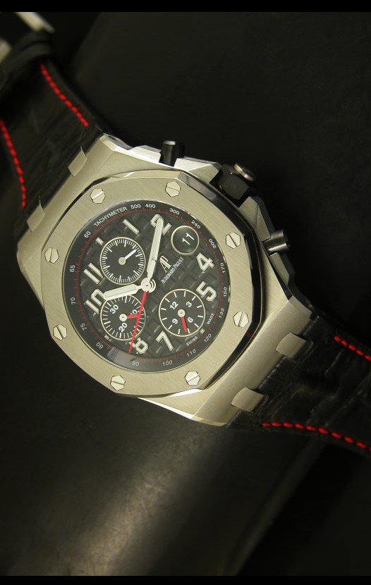 Audemars Piguet Royal Oak Offshore Black Themes Reloj Réplica en Escala 1:1
