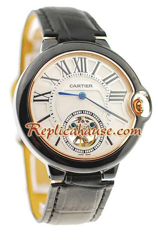 Ballon Blue De Cartier flying Tourbillon Reloj Réplica