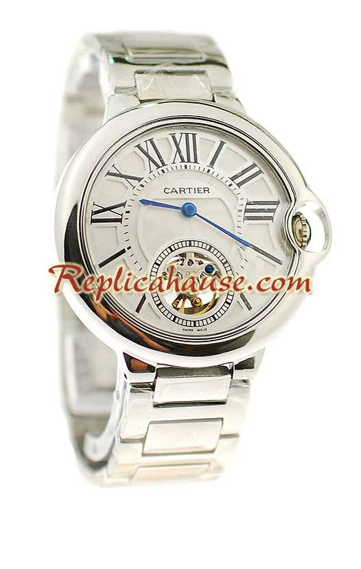 Ballon Blue De Cartier flying Tourbillon Reloj Réplica
