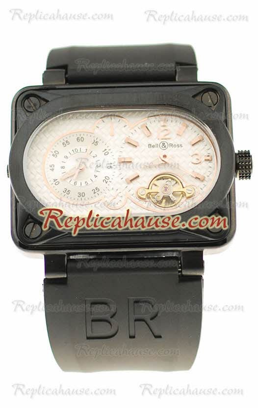 Bell and Ross BR Minuteur Tourbillon Reloj Réplica