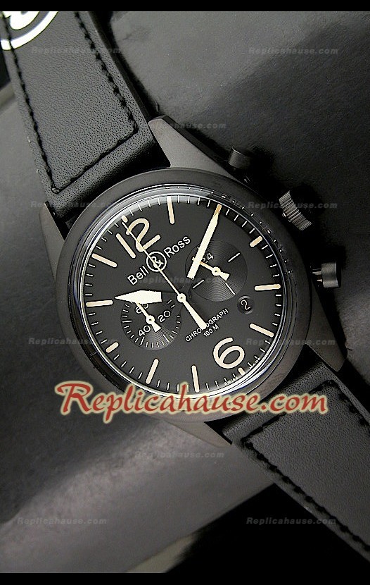 Bell y Ross BR94 Aviation Type Reloj Japonés