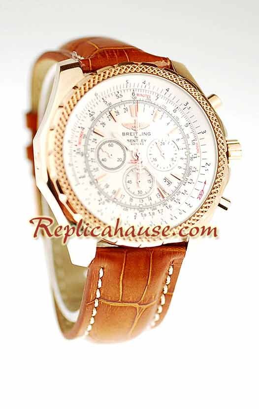 Breitling for Bentley Oro Rosa Reloj - Quartz