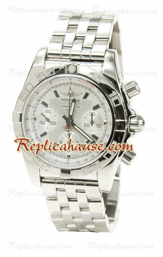 Breitling Cronógrafo Cronómetro Reloj Suizo de imitación