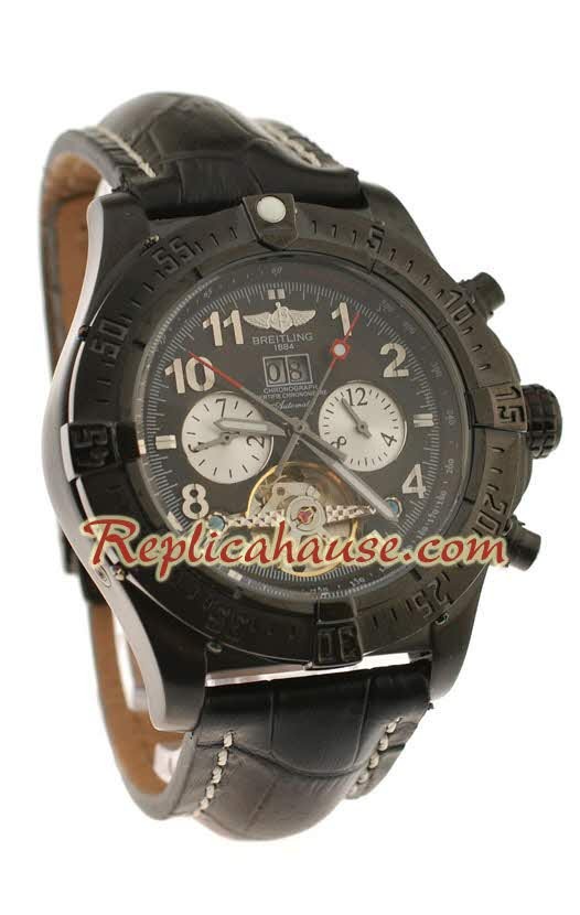 Breitling Cronómetro Tourbillon Reloj Réplica