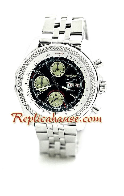 Breitling for Bentley Reloj Réplica - Silver