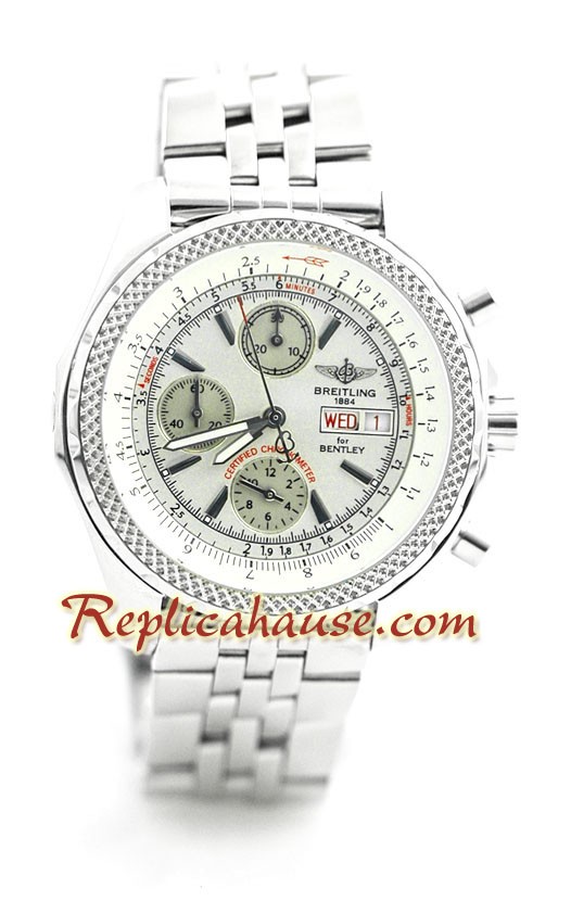 Breitling for Bentley Reloj Réplica - Silver