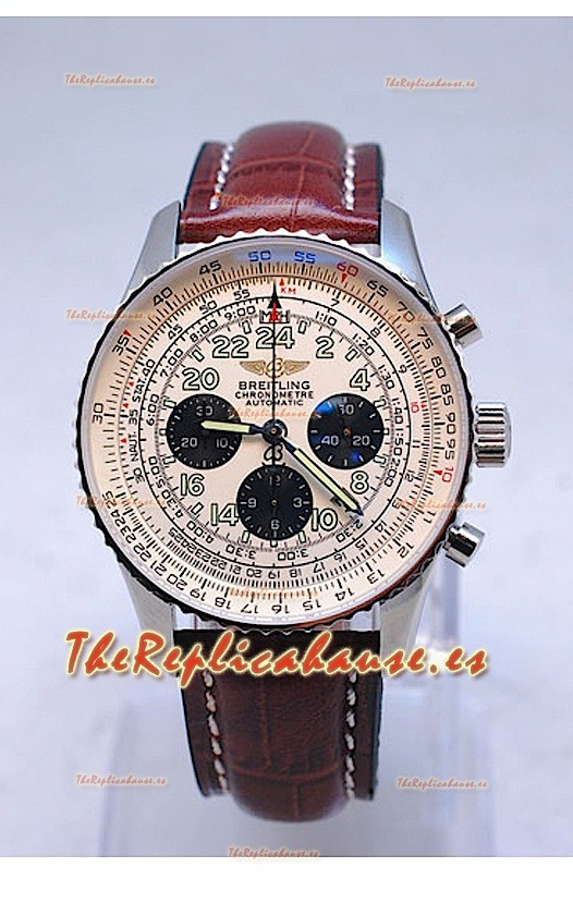 Breitling Navitimer Cosmonaute Heritage Réplica Suiza Carcasa de Acero.