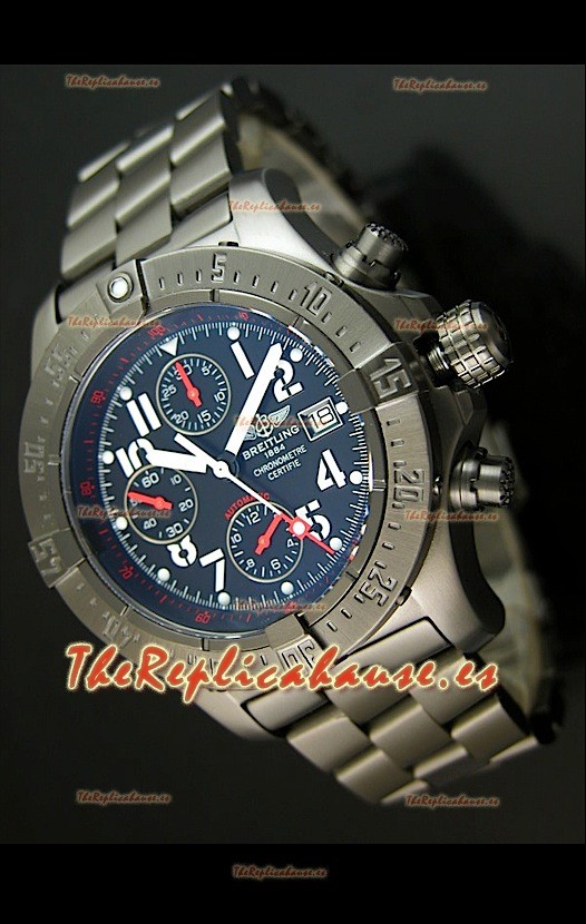 Breitling Skyland Avenger Réplica Suiza con recubierta de PVD - Réplica Espejo 
