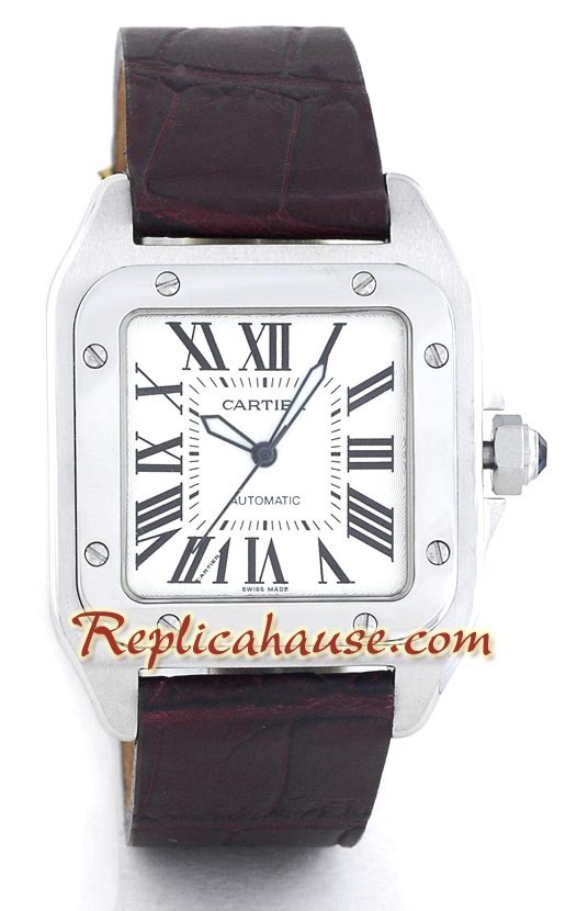 Cartier Réplica Santos 100 para Hombre