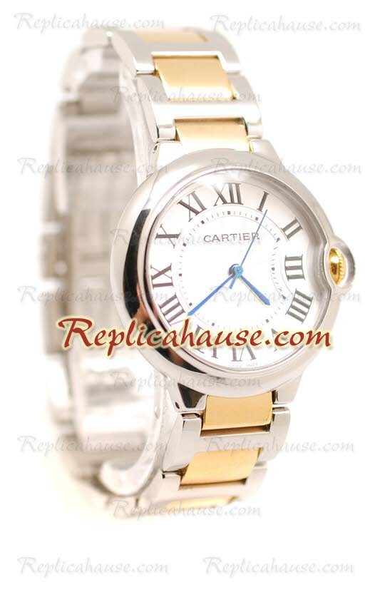 Cartier Ballon Suizo para Hombre Reloj Réplica - Automático Suizo Movement