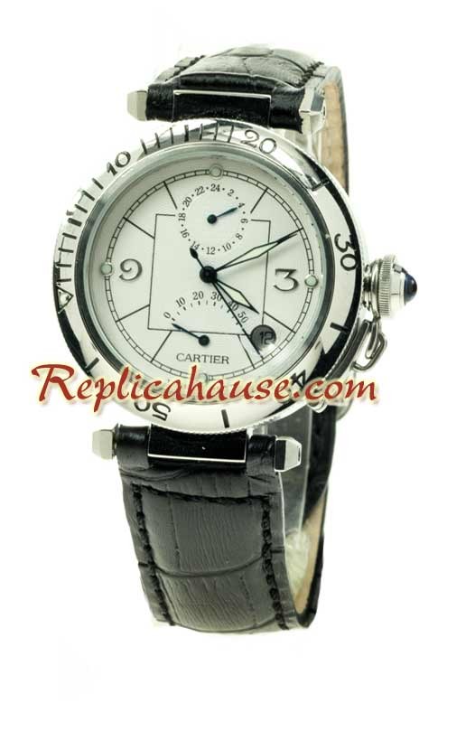 Cartier De Pasha Bateria de Reserva Reloj Réplica