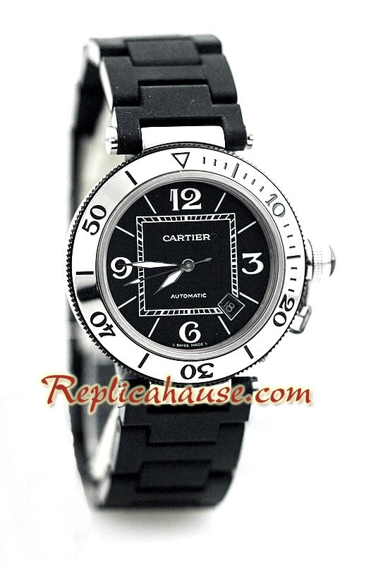 Cartier De Pasha Seatimer Reloj Suizo de imitación