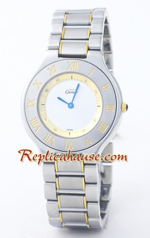 Cartier Réplica 21 Must De Reloj para hombre