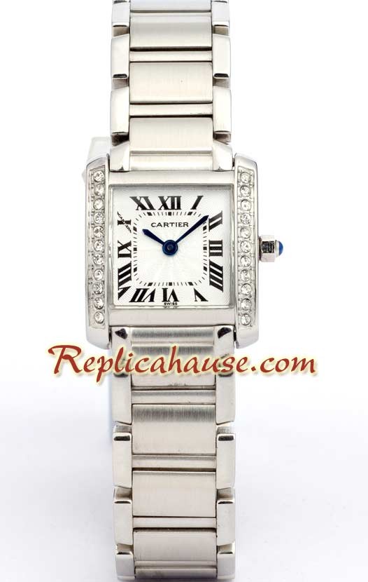 Cartier Tank Francaise Reloj de Dama