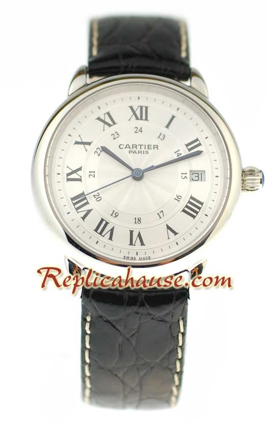 Cartier Ronde Louis Reloj Suizo de imitación