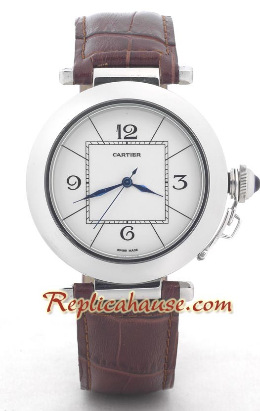 Cartier Réplica De Pasha Leather
