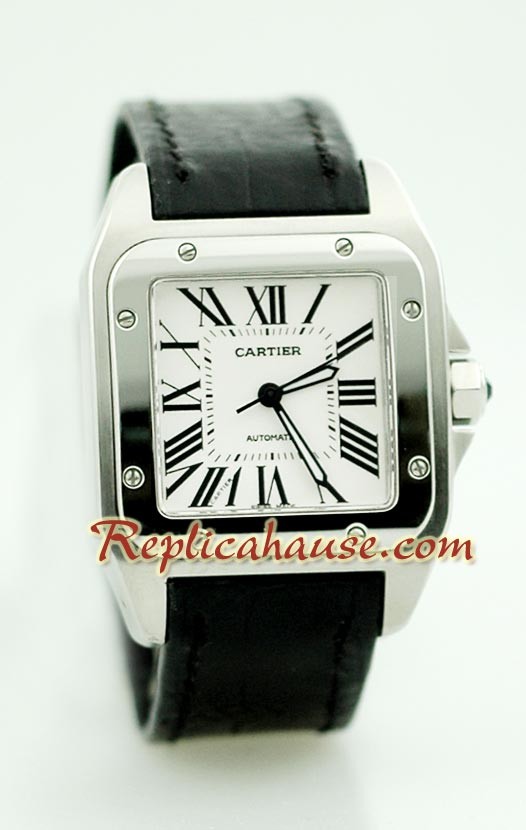 Cartier Santos 100 Reloj Suizo