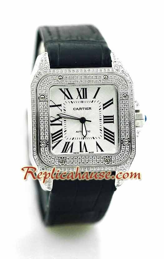 Cartier Santos 100 Reloj Suizo