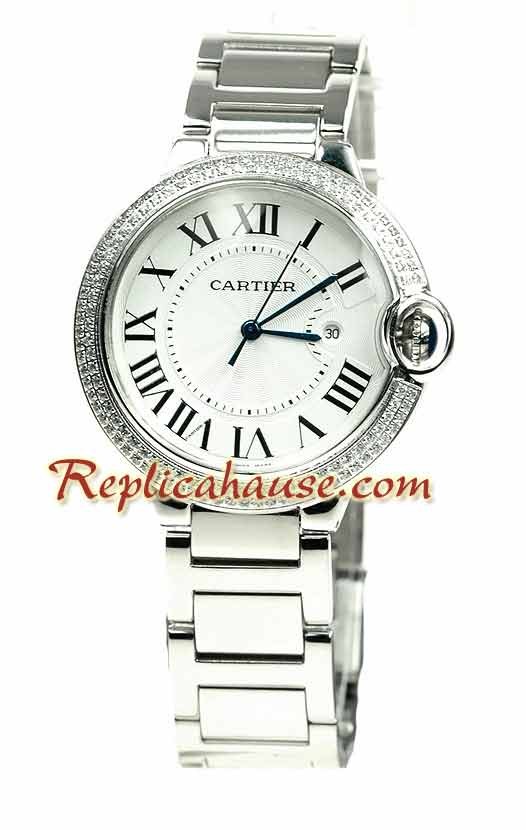Cartier Balloon Suizo para Hombre Reloj Réplica