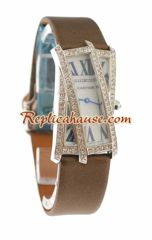 Cartier Tank Crash Suizo Dama Reloj Réplica