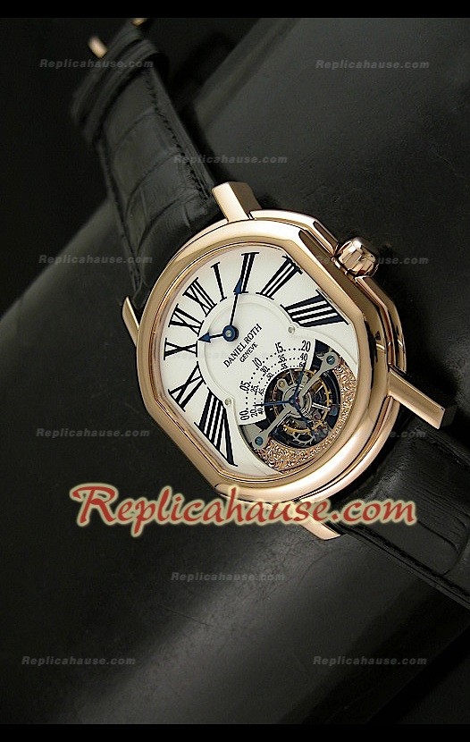 Daniel Roth Men's Tourbilon Retrograde Reloj Fecha
