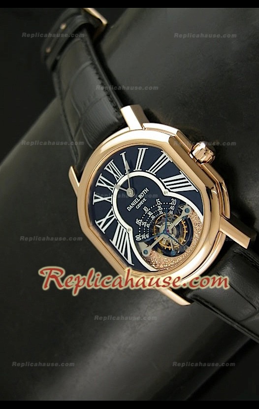 Daniel Roth Men's Tourbilon Retrograde Reloj Fecha
