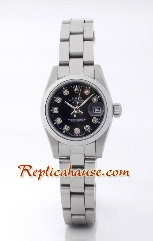 Rolex Réplica Datejust - Silver- Dama -