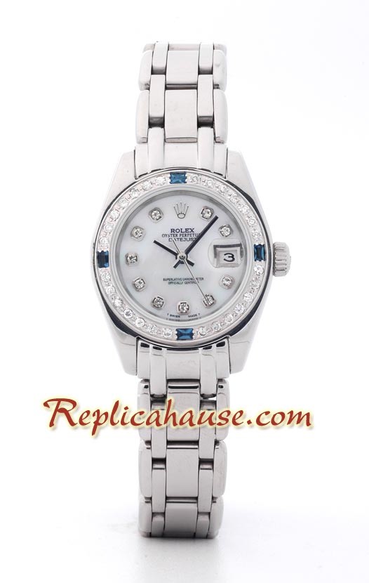 Rolex Réplica Suizo Datejust Reloj para Dama