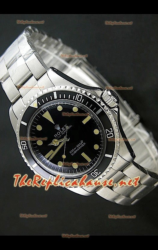 Reloj japonés Rolex Olyster perpetuo clásico 200M "Sin Fecha". 