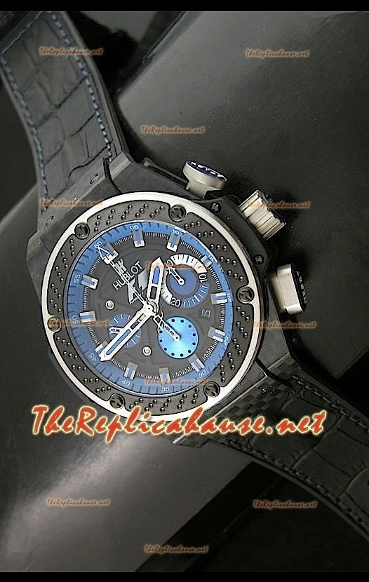 Hublot King Power F1 Carbon Suizo en azul