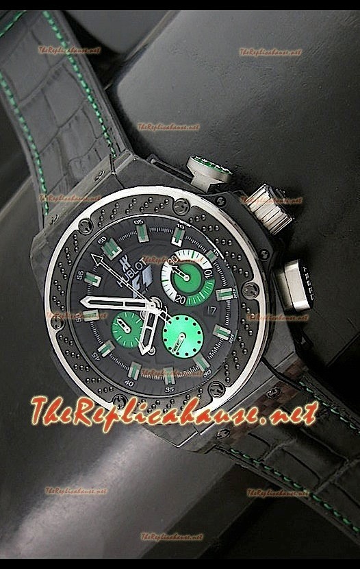 Hublot King Power F1 Carbon Suizo en naranja