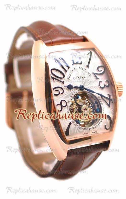 Franck Muller Aeternitas Tourbillon Reloj Suizo de imitación