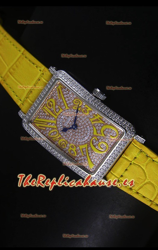 Franck Muller Master of Complications Long Island Ladies Reloj en Acero Inoxidable 