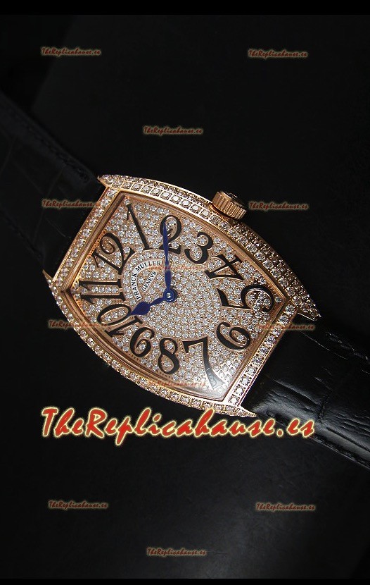 Franck Muller Master of Complications Casablanca Ladies Reloj con Caja en Oro Rosado