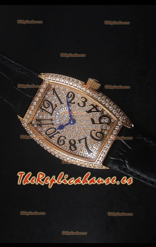 Franck Muller Master of Complications Ladies Reloj con Caja en Oro Rosado