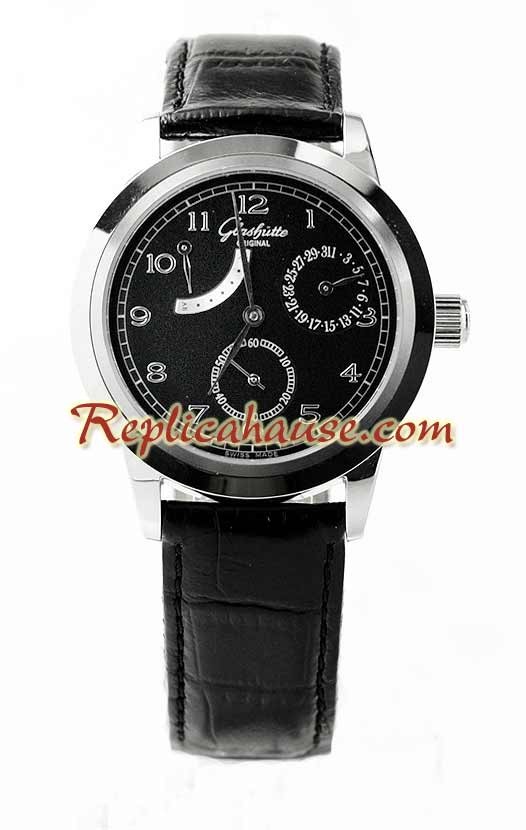 Glashuette Bateria de Reserva Reloj Réplica