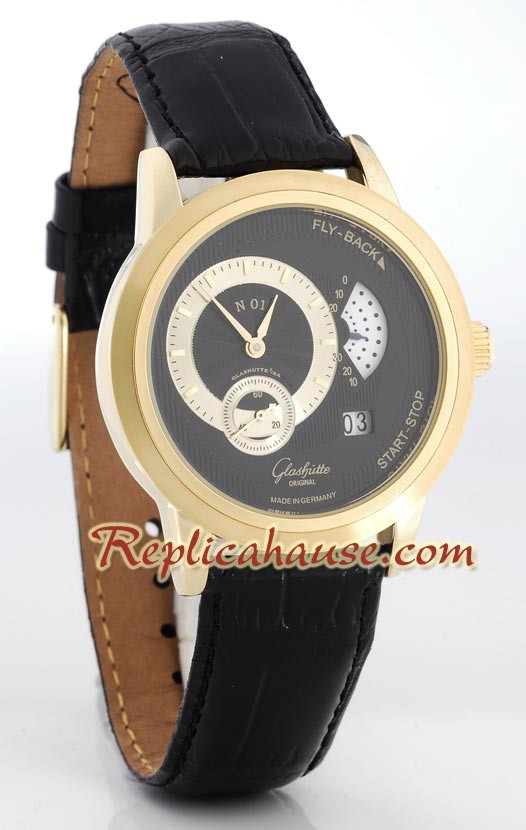 Glashuette PanoGraph Reloj