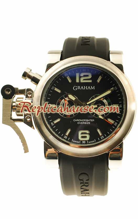 Graham Chronofighter Overtamaño Diver Reloj Réplica